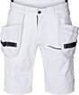 Kansas Evolve Stretch Håndværkershorts - Hvid - C44