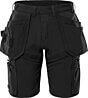 Fristads Håndværker Stretch Shorts 2598 LWS - Sort - C48