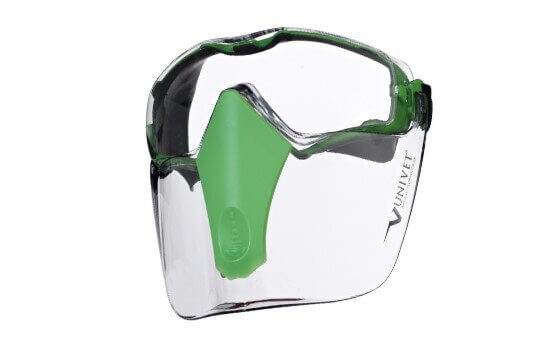 Univet 6X3 goggle med visir