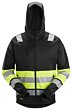 Snickers High-Vis hættetrøje med lang lynlås, klasse 1 8038