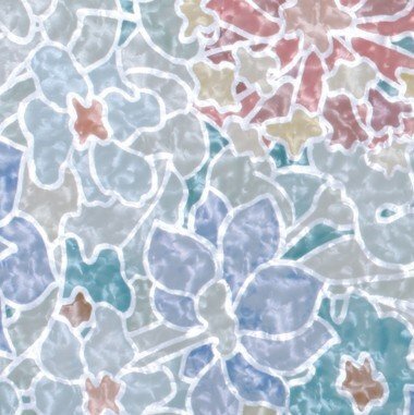 Lenco selvklæbende folie - Tulips - 45x200 cm.