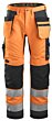 Snickers High-Vis arbejdsbukser+ med hylsterlommer, klasse 2 6230
