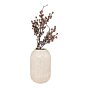 Vase - Vase, keramik, beige, ø16x25,5 cm