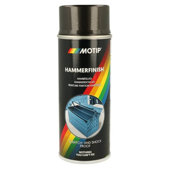 Motip hammerlak spray 400 ml. - antrazit