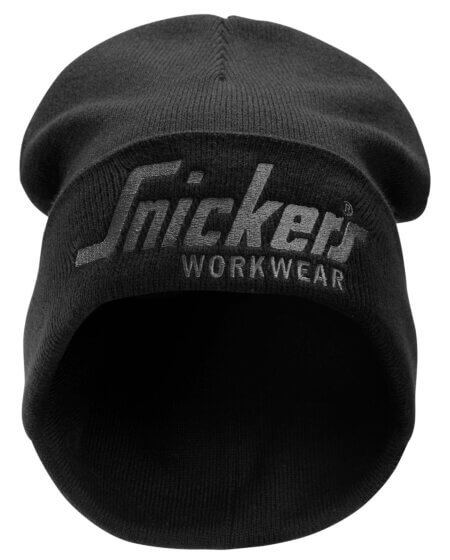 Snickers Beanie med Snickers Workwear logo 9047