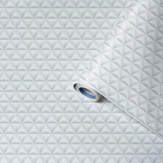 Lenco selvklæbende folie - Triangels 3D - 45x200 cm.