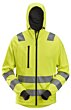 Snickers High-Vis hættetrøje med lang lynlås, klasse 2/3 8039