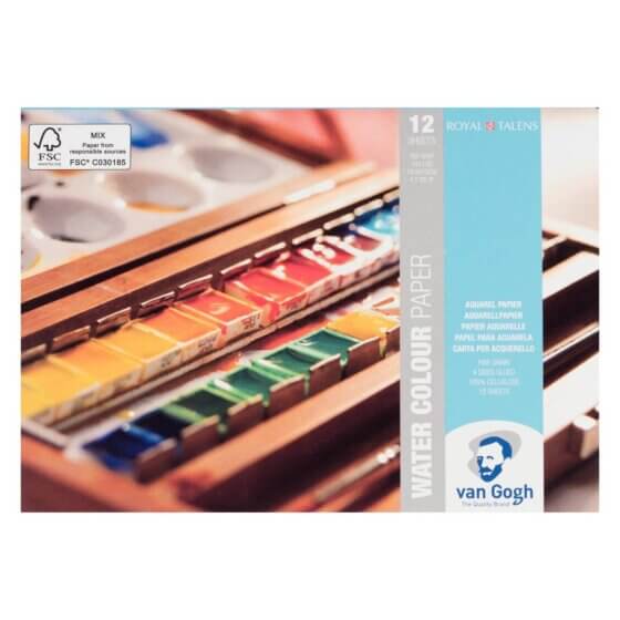 Van Gogh akvarelblok - 12 ark
