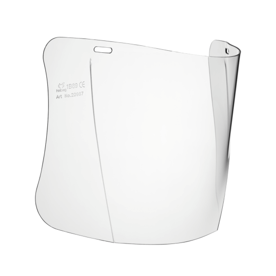 Hellberg Basisvisir af polykarbonat til elektrikere