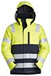 Snickers ProtecWork, High-Vis vinterjakke med hætte, klasse 3 1163