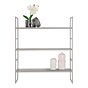 Beja Væghylde - Væghylde, stål, cool grey, 3 hylde 48x17x55 cm