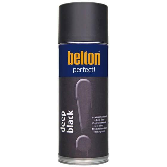 Belton Perfect spraymaling 400 ml. - Deep Black