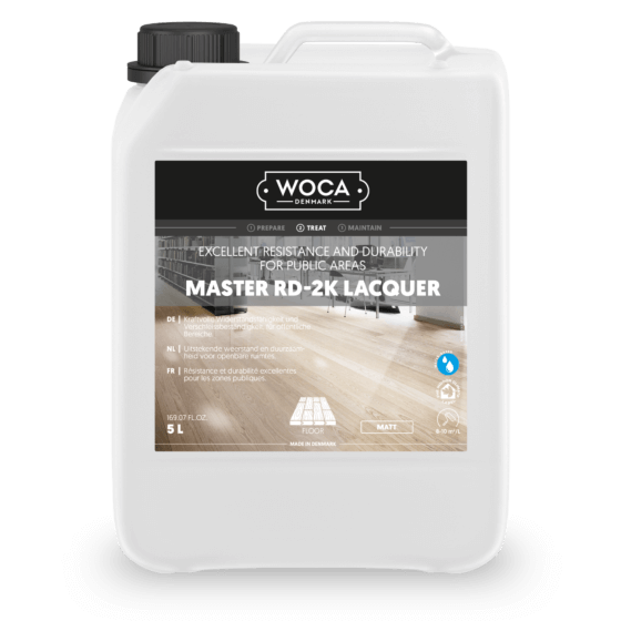 WOCA Master RD-2K Lacquer mat - 5 L.