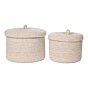 Sebal Kurve - Kurve, bomuld, beige, sæt af 2