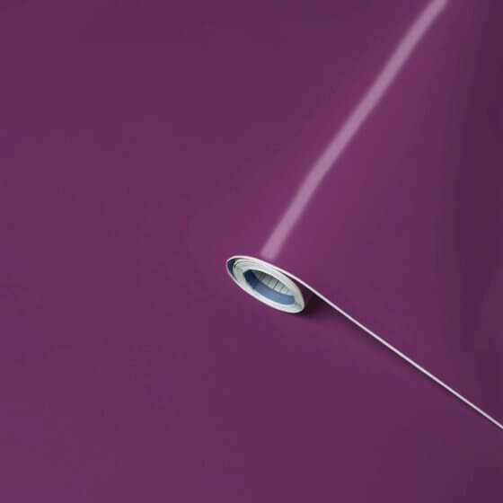 Lenco selvklæbende folie - Cherry Red- 45x200 cm.