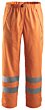 Snickers High-Vis PU regnbukser, klasse 2 8243