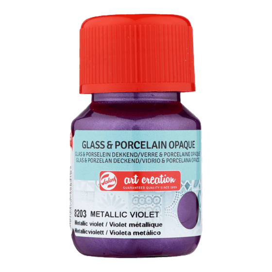 Art Creation Glas & Porcelæn Opaque 30 ml - Metallic Violet
