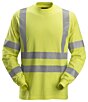 Snickers ProtecWork, High-Vis langærmet T-shirt, klasse 3 2461