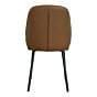 Monte Carlo Spisebordsstol  - Spisebordsstol i PU, brun med sorte ben, HN1224