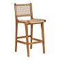 Derby Counterstol - Counterstol, teak/polyrattan, natur