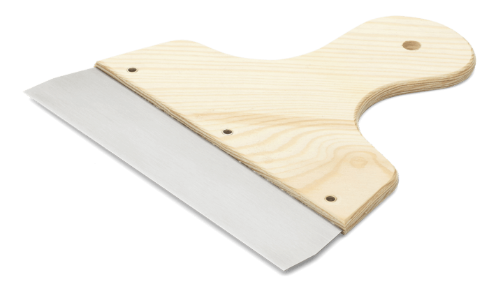 Anza bredspartel med træskaft