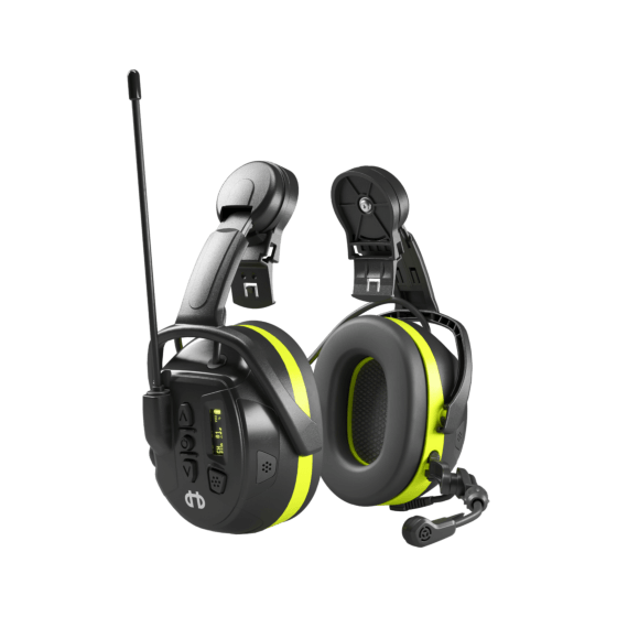 Hellberg Local 446 Hjelmmonteret Høreværn