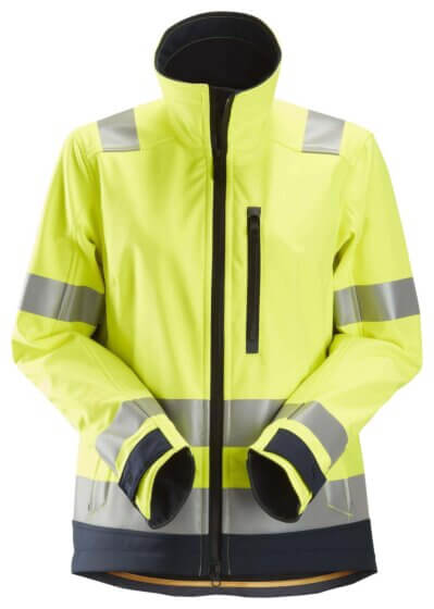 Snickers High-Vis damesoftshelljakke, klasse 2/3 1237