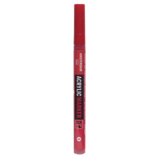 Amsterdam Acrylic Marker 2 mm - 318 Carmine
