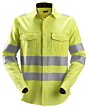 Snickers ProtecWork, High-Vis langærmet skjorte, klasse 3 8562