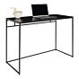 Vita Skrivebord - Skrivebord, sort med sort stel 100x45x75 cm