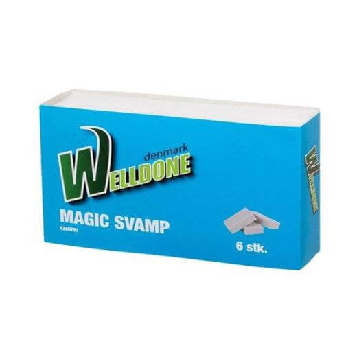 Welldone Magic Svampe - Pakke med 6 stk