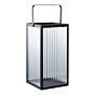 Almonte Lanterne - Lanterne, metal/glas, sort