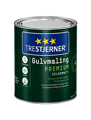 Jotun -  Trestjerner Gulvmaling Premium Silkemat glans 15