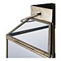 Mysore Lanterne - Lanterne, metal/glas, antik messing look