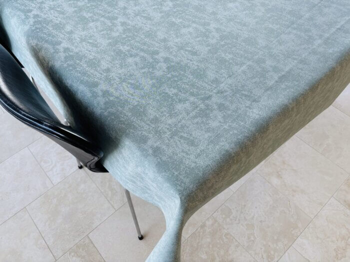 Textildug - Grønt svampetryk - m. antiskrid