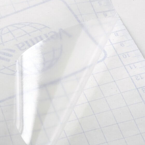 Lenco selvklæbende folie - transp.book - 45x200 cm.