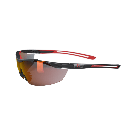 Hellberg Argon Sikkerhedsbriller  Rød AF/AS