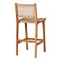 Derby Counterstol - Counterstol, teak/polyrattan, natur