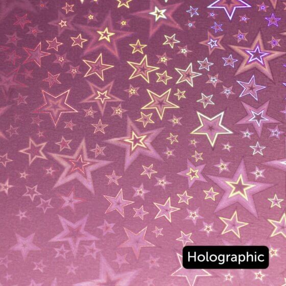 Lenco selvklæbende folie - Holo Erna - 45x150 cm.