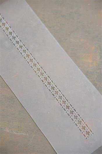 Vintage Paint Stencil - Filigree Motif 9