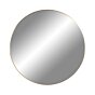 Jersey Spejl - Spejl, stål, messing look, ø80 cm