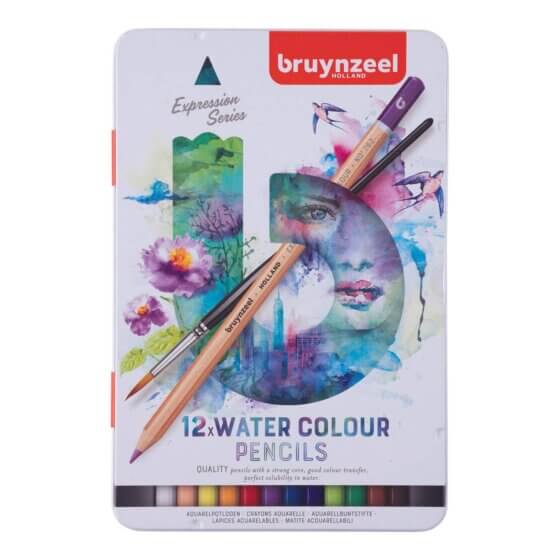 Expression Water Colour Blyanter - 12 stk.