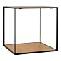 Vita Væghylde - Væghylde, egetræslook, sort stel 36x36x36 cm