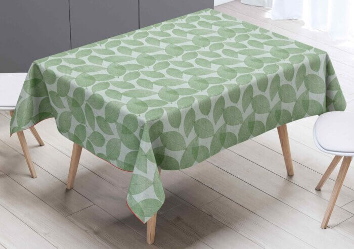 Voksdug - grønne blade