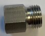 Wagner overgangsstuds l = 1/4"NPSMxU = 3/8"NPSM; 270 bar