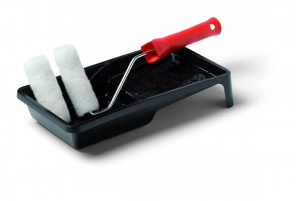 Væg malerullesæt 10 cm m/2 ruller