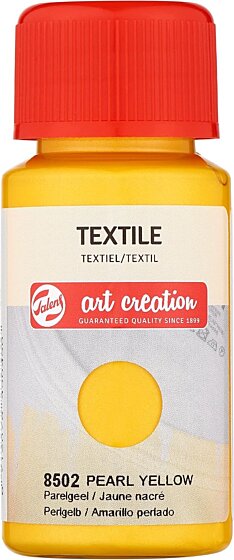Art Creation Tekstil Maling 50 ml - Pearl Yellow