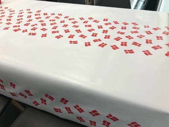 Voksdug - Danske flag