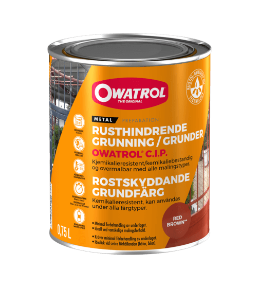 Owatrol C.I.P Rustbeskyttelsesgrunder - 0,75 L.