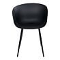 Roda Spisebordsstol - Spisebordsstol, sort med sorte ben
